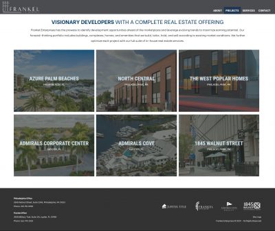 website design for real estate companies